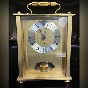 Vintage German Quartz Table Clock